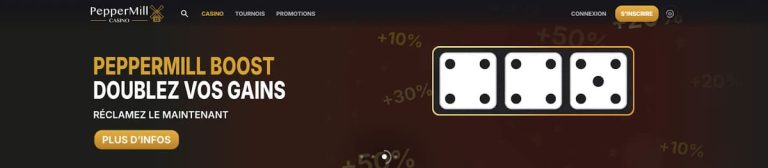 PepperMill Casino Boost