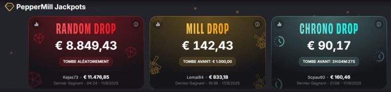 PepperMill Casino Jackpots