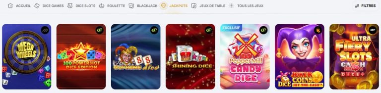 PepperMill Casino jeux