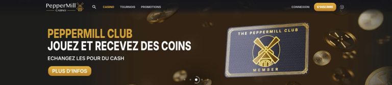 PepperMill Casino programme VIP