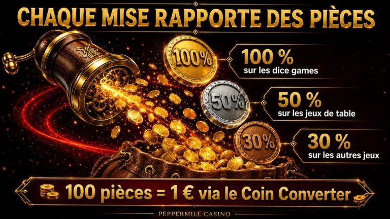 PepperMill Casino gamification