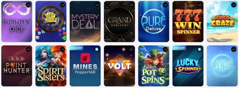 PepperMill Casino jeux