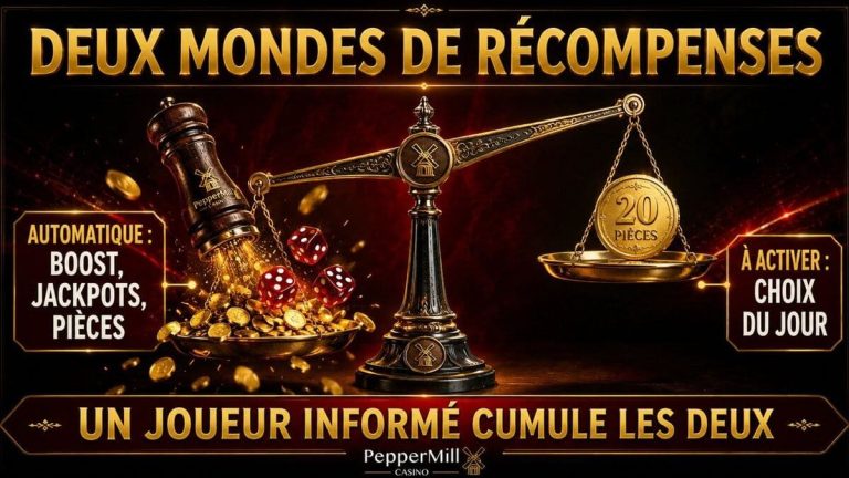 PepperMill Casino récompenses